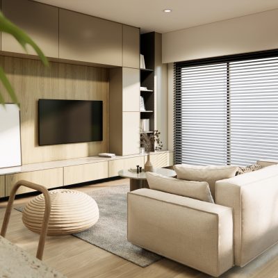 diseño muebles a medida salon