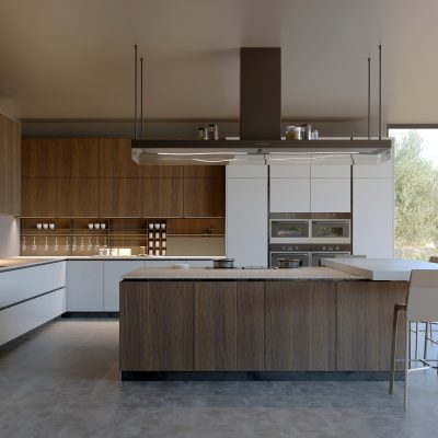 Diseño y reforma de cocina con isla